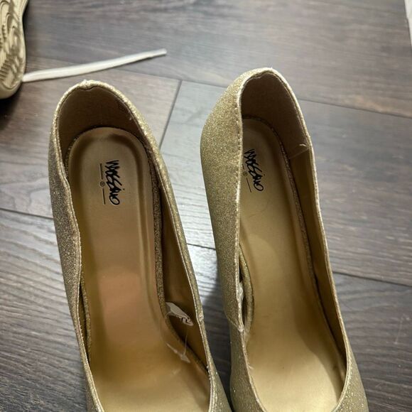 Mossimo Women’s 8 Glitter Sparkle Heels - Picture 2 of 6